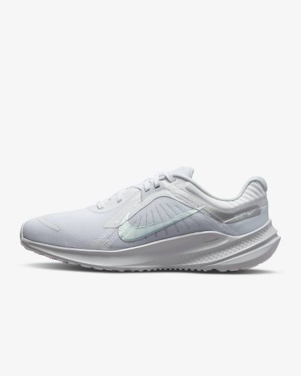 Nike Quest 5 Premium Road Ženske Tenisiće Bijele Platine Metalne Srebrne | HR-53279GCIH