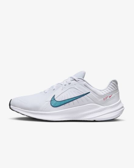 Nike Quest 5 Road Muške Tenisiće Bijele Svijetlo Crvene Crne Plave | HR-36047XIHW