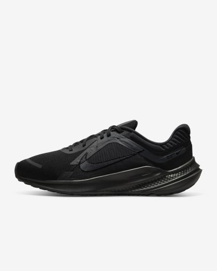 Nike Quest 5 Road Muške Tenisiće Crne Tamno Sive | HR-38642IDHP