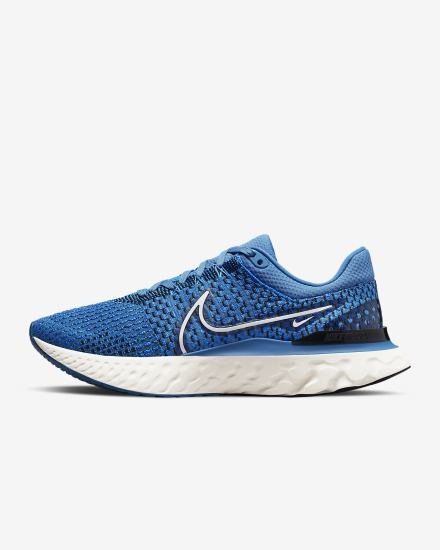 Nike React Infinity Run Flyknit 3 Road Muške Tenisiće Plave Crne Plave | HR-20564ZMCX