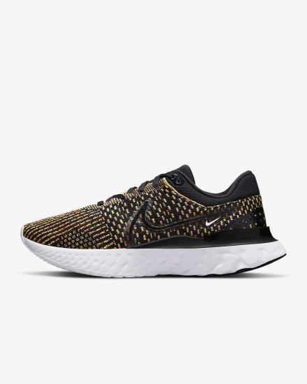 Nike React Infinity Run Flyknit 3 Road Muške Tenisiće Crne Plave Roze Bijele | HR-24673QJPH