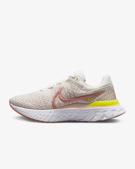 Nike React Infinity Run Flyknit 3 Road Ženske Tenisiće Roze | HR-08236IFWE