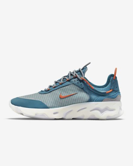 Nike React Live Muške Tenisiće Plave Sive Narančaste | HR-24956BGKU