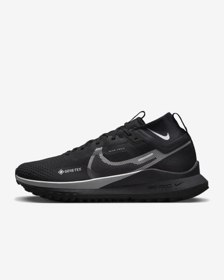 Nike React Pegasus Trail 4 GORE-TEX Waterproof Trail Muške Tenisiće Crne Srebrne Sive | HR-14573WTVE