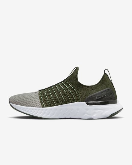 Nike React Phantom Run Flyknit 2 Road Muške Tenisiće Zelene Žute | HR-10975JXGH