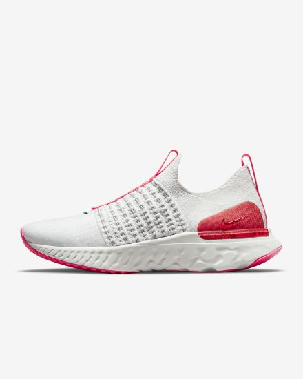 Nike React Phantom Run Flyknit 2 Road Ženske Tenisiće Platine Roze Crvene Crne | HR-40683LTGS