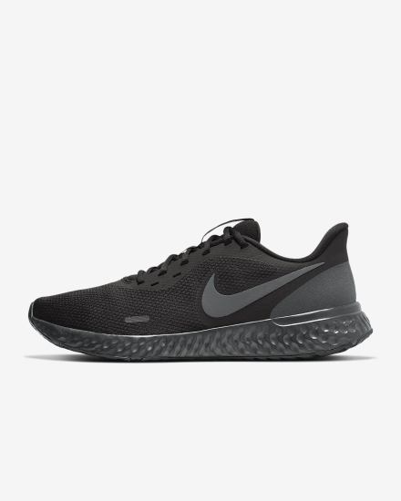 Nike Revolution 5 Road Muške Tenisiće Crne Tamno Sive | HR-34120VGRC