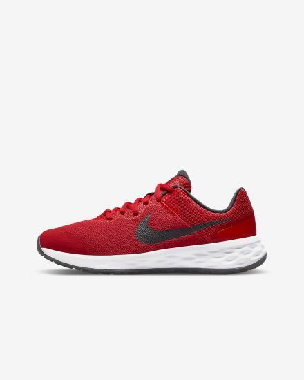 Nike Revolution 6 Kids Road Za Djevojčice Tenisiće Crvene Crne | HR-03719IKYP