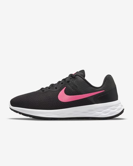 Nike Revolution 6 Next Nature Road Ženske Tenisiće Crne Sive Roze | HR-26804LUPV