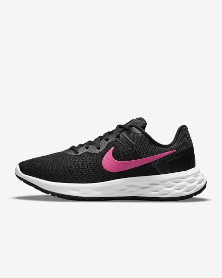 Nike Revolution 6 Next Nature Road Ženske Tenisiće Crne Sive Roze | HR-47529CPNY