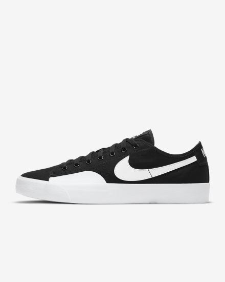 Nike SB BLZR Court Ženske Skate Obuća Crne Svijetlo Smeđe Bijele | HR-72391FKDT