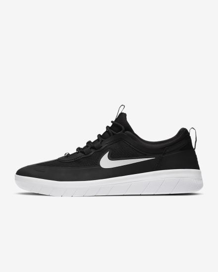 Nike SB Nyjah Free 2 Muške Skate Obuća Crne Bijele | HR-74650IPUY