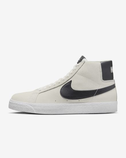 Nike SB Zoom Blazer Mid Ženske Skate Obuća Bijele Ljubičaste | HR-38270CUOX