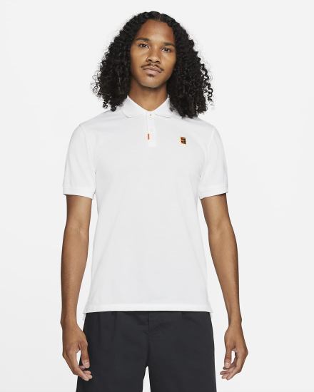 Nike Slim Fit Muške Polo Majice Bijele | HR-79208PQTM