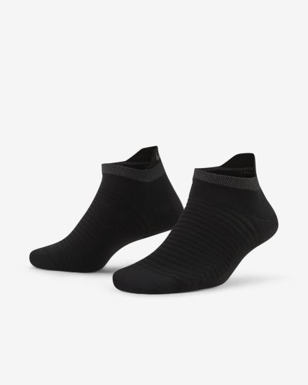 Nike Spark Lightweight No-Show Running Muške Čarape Crne | HR-39610PFXU