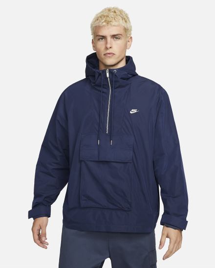 Nike Sportswear Circa Lined Anorak Muške Jakne Tamnoplave Kraljevska Plava | HR-04325UCWI