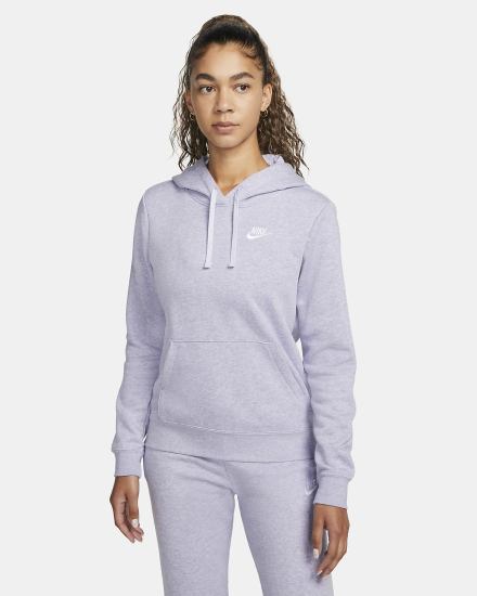 Nike Sportswear Club Fleece Ženske Majica S Kapuljačom Bijele | HR-50978UBMT