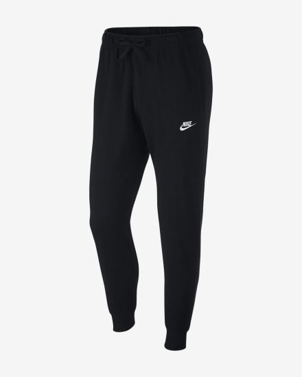 Nike Sportswear Club Muške Jogger Hlače Crne Bijele | HR-19753SAOC