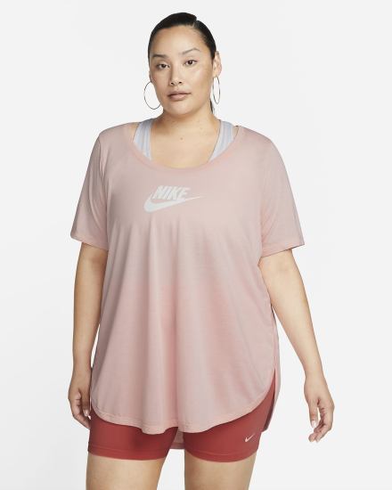 Nike Sportswear Essential Tunic (Plus Size) Ženske Majice Bijele | HR-34091ZKWP