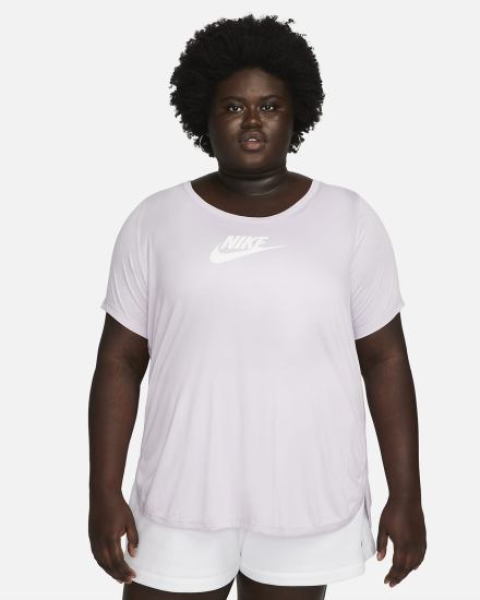 Nike Sportswear Essential Tunic (Plus Size) Ženske Majice Ljubičaste | HR-49837MBHC