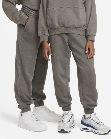 Nike Sportswear Icon Fleece Kids Za Dječake Jogger Hlače Sive | HR-52406ETWY