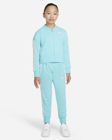 Nike Sportswear Kids Tracksuit Za Djevojčice Trenirke Bijele | HR-07639JYMT