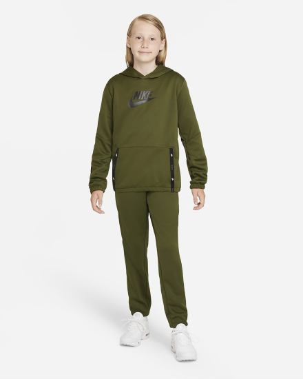 Nike Sportswear Kids Tracksuit Za Djevojčice Trenirke Zelene Crne | HR-65479EGDZ