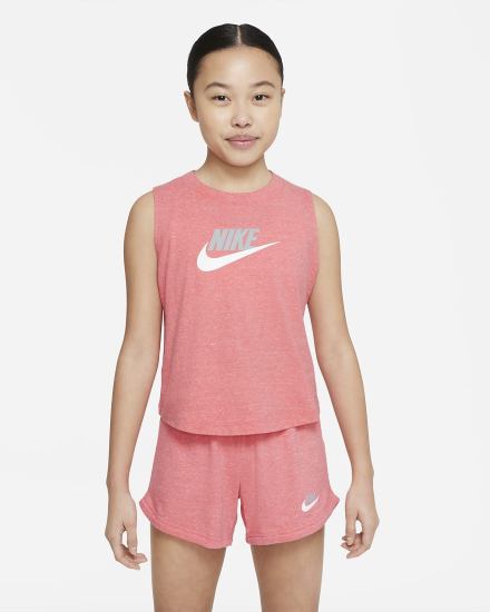 Nike Sportswear Kids Za Djevojčice Majica Bez Rukava Roze Plave Svijetlo Sive | HR-12583QUTI