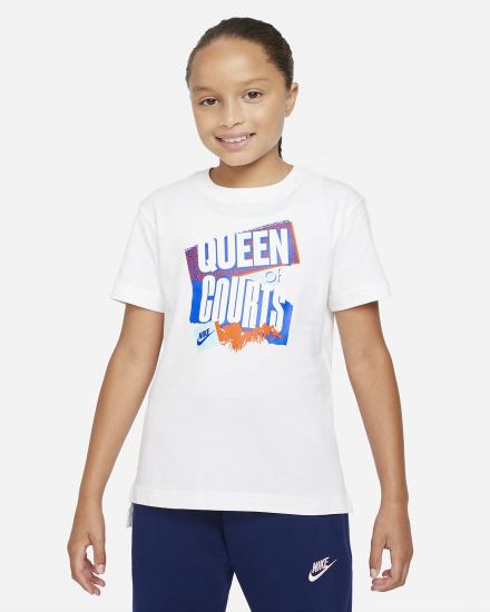 Nike Sportswear Kids Za Djevojčice Majice Bijele | HR-59380DIOW