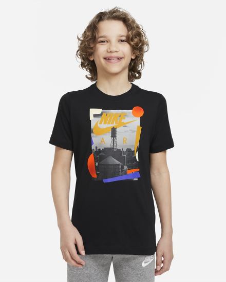 Nike Sportswear Kids Za Djevojčice Majice Crne | HR-73540FPRN