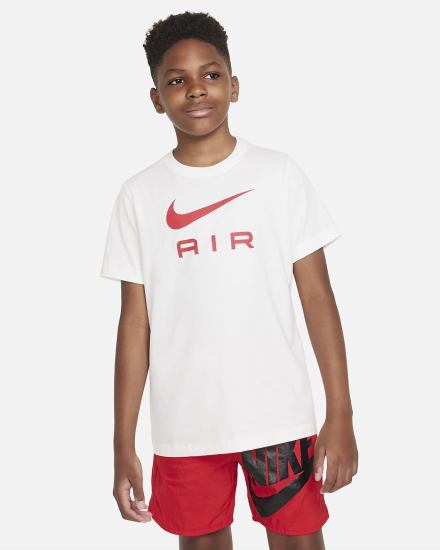 Nike Sportswear Kids Za Dječake Majice Bijele Crne | HR-83904NOPM