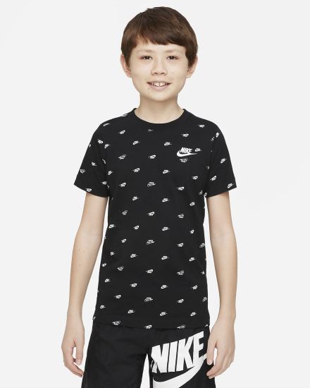 Nike Sportswear Kids Za Dječake Majice Crne | HR-03654PVLA