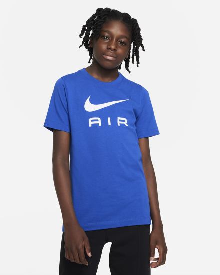 Nike Sportswear Kids Za Dječake Majice Kraljevska Plava Bijele | HR-51902ZDCR