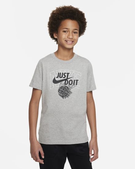 Nike Sportswear Kids Za Dječake Majice Tamno Sive | HR-84729SBHV