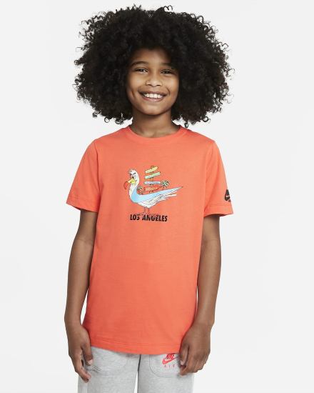 Nike Sportswear Los Angeles Kids Za Dječake Majice Narančaste | HR-79138XYTI