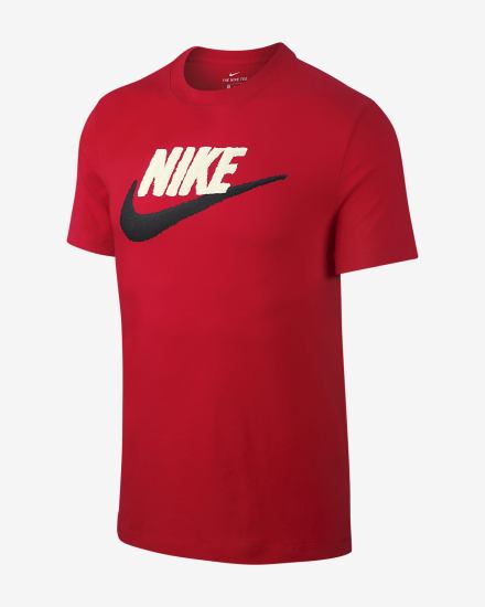 Nike Sportswear Muške Majice Crvene Crne | HR-68294QRTW