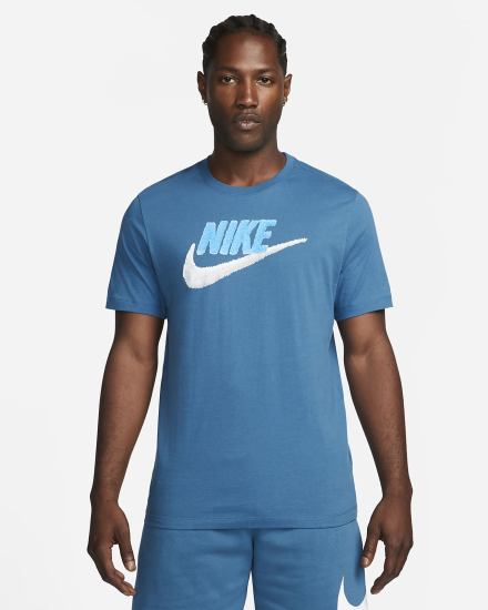 Nike Sportswear Muške Majice Tamno Plave Bijele | HR-35601NPJZ