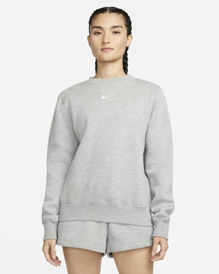 Nike Sportswear Phoenix Fleece Crew-Neck Ženske Dukserice Tamno Sive | HR-17594XZCE