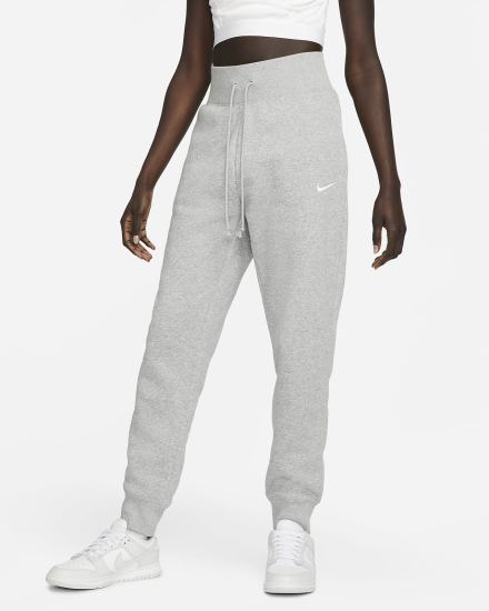 Nike Sportswear Phoenix Fleece High-Waisted Ženske Jogger Hlače Tamno Sive | HR-64910TVCR