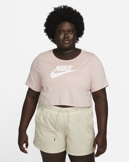 Nike Sportswear (Plus Size) Ženske Majice Roze | HR-34081FQCO