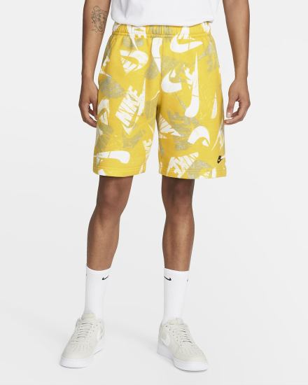 Nike Sportswear Sport Essentials+ Allover Print Muške Kratke Hlače Crne | HR-28134TWKI