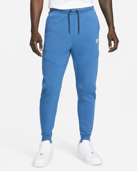 Nike Sportswear Tech Fleece Muške Jogger Hlače Tamno Plave Svijetlo Bež | HR-27430ZQJX