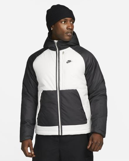 Nike Sportswear Therma-FIT Legacy Hooded Muške Jakne Tamno Sive Crne | HR-08269YCQM