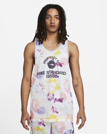 Nike Standard Issue Reversible Basketball Muške Dres Plave Crne | HR-24038XMFR