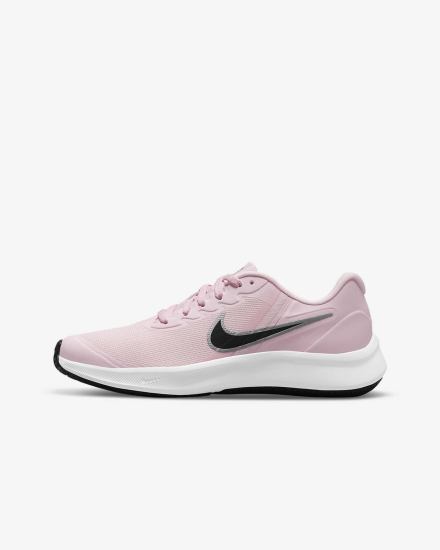 Nike Star Runner 3 Kids Road Za Djevojčice Tenisiće Roze Crne | HR-86905ABKE