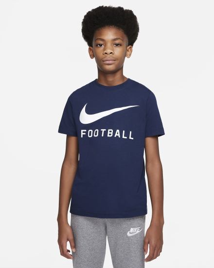 Nike Swoosh Kids Za Dječake Majice Tamnoplave | HR-01356FRKJ