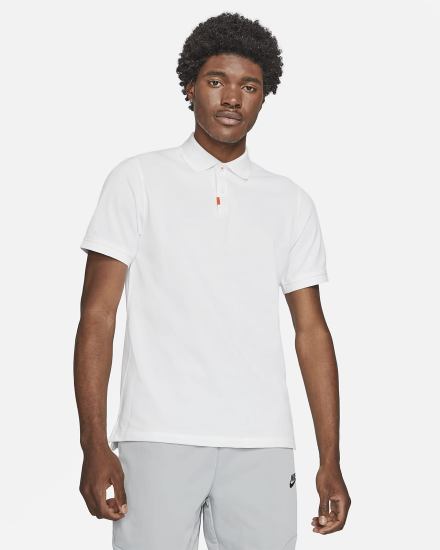 Nike The Muške Polo Majice Bijele | HR-35740YVUT