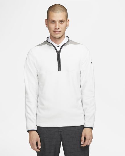 Nike Therma-FIT Victory 1/2-Zip Golf Top Muške Pulover Tamno Sive Crne | HR-60987XMSL