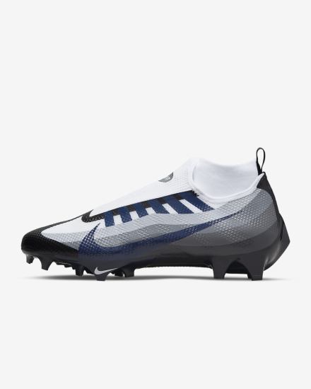 Nike Vapor Edge Pro 360 (Team) Muške Kopačke Crne Bijele Sive Tamnoplave | HR-02579WXCZ