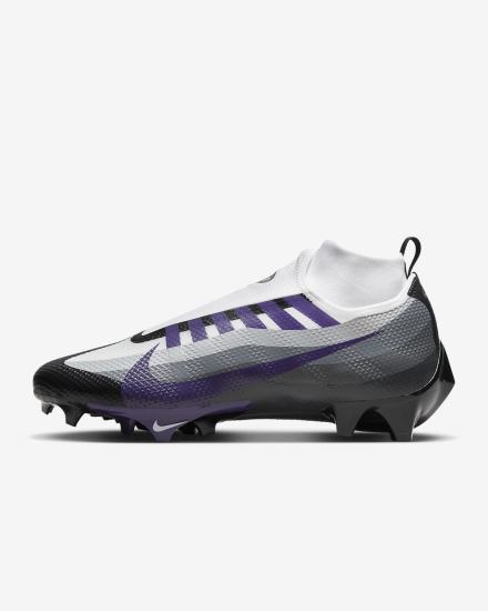 Nike Vapor Edge Pro 360 (Team) Muške Kopačke Crne Bijele Sive Ljubičaste | HR-03987JLBR